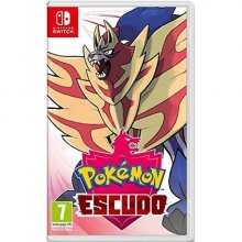 Nintendo Videojuego Pokemon Escudo para Consola Nintendo Switch - Genero RPG por Turnos/Aventura - PEGI 7
