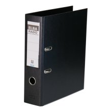 Elba Archivador Palanca Rado Plast A4 PVC - Resistente y Duradero - Capacidad para 80mm de Documentos - Tamaño A4 - Color Negro