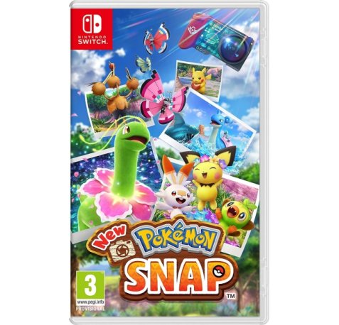 Nintendo Videojuego New Pokemon Snap para Consola Nintendo Switch - Genero Aventura/Fotografia/Exploracion - PEGI 3