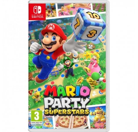 Nintendo Videojuego Mario Party Superstars para Consola Nintendo Switch - Genero Fiesta/Arcade/Multijugador - PEGI 3