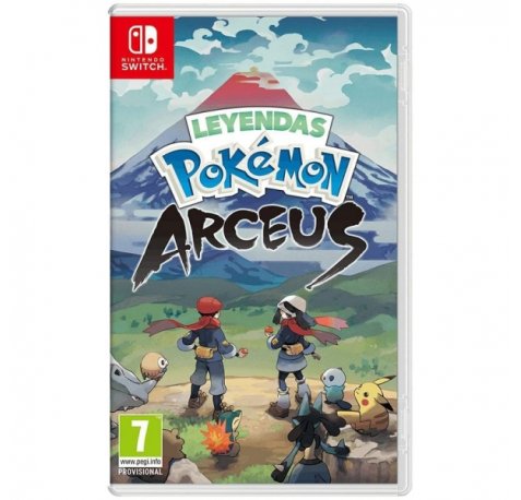 Nintendo Videojuego Pokemon Leyendas: Arceus para Consola Nintendo Switch - Genero RPG de Accion/Mundo Abierto - PEGI 7