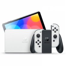 Nintendo Consola Nintendo Switch Oled - Incluye Base y 2 Mandos Joy-Con - Color Blanco Nintendo Consola Nintendo Switch Oled - Incluye Base y 2 Mandos Joy-Con - Color Blanco