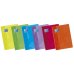 Oxford Libreta Grapada Formato A4 Cuadriculado 4x4mm - 48 Hojas con Margen - Tapa Blanda Plastificada - Colores Surtidos (10 uds)