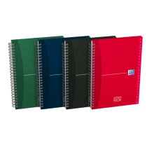 Oxford Office Essentials A5 Cuaderno con Tapa Extradura - Indice Telefonico - 90 Hojas - Colores Surtidos (5 uds)