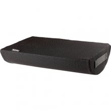 Fellowes Breyta Reposapies de Espuma - Opcion Normal y Balanceo - Funda de Poliester 100% Reciclado - Certificado por FIRA - Color Negro