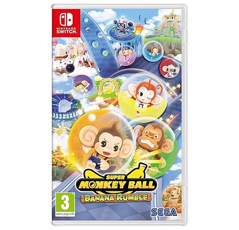 Nintendo Videojuego Super Monkey Ball: Banana Rumble para Consola Nintendo Switch - Genero Plataformas/Fiesta/Arcade - PEGI 3
