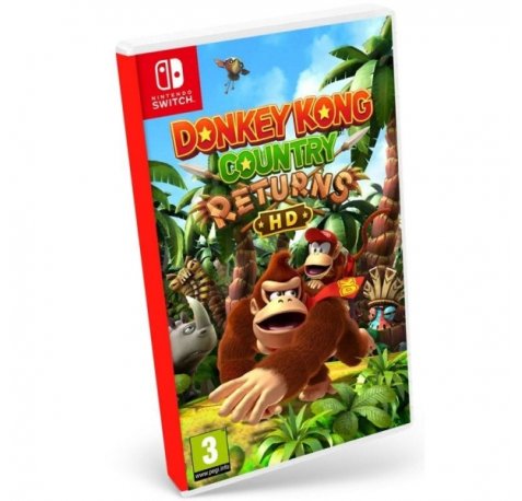 Nintendo Videojuego Donkey Kong Country Returns HD para Consola Nintendo Switch - Genero Plataformas/Aventura/Accion - PEGI 3