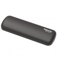 Fellowes Breyta ReposamuÃ±ecas para Raton - Proteccion Antibacteriana Microban - Revestimiento Antipolvo - Tacto Suave - Soporte Ergonomico - Alivio del Dolor - 18x6x1.75cm - Color Negro