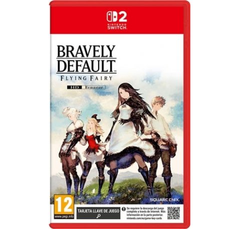 Nintendo Videojuego Bravely Default Flying Fairy para Consola Nintendo Switch 2 - Genero JRPG - PEGI 12