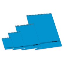 Enri Bloc de Notas Oficina Espiral 16º 4x4 - Papel de Alta Calidad - Tamaño Compacto - Encuadernacion Resistente (10 uds)