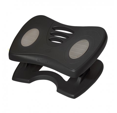 Unilux Reposapies Nymphea - Ergonomico y Ajustable - Superficie Antideslizante - Alivio de la Presion en Pies y Piernas
