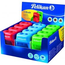 Pelikan Expositor de 12 Sacapuntas V-Blade Doble Orificio + Deposito - Dos Orificios y Deposito - Disponible en Azul, Rojo y Verde (12 uds) Pelikan Expositor de 12 Sacapuntas V-Blade Doble Orificio + Deposito - Dos Orificios y Deposito - Disponible en Azul, Rojo y Verde (12 uds)