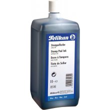 Pelikan Tinta de Sellar sin Aceite - Botella 1L - No Contiene Aceite - Ideal para Sellos de Caucho - Color Negro