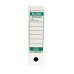 Elba Caja de Archivo Definitivo A4 - Resistente y Duradera - Tamaño Estandar A4 - Diseño Elegante y Funcional - Color Blanco y Verde