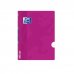 Oxford School Classic Openflex A5+ Libreta Grapada - Tapa de Plastico Resistente - Pauta 3.5 con Margen - 48 Hojas - Color Lila (10 uds)