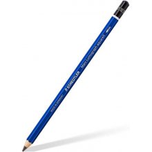 Staedtler Mars Lumograph Aquarell 100A Lapiz de Grafito - Mina 8B - Resistencia a la Rotura - Madera de Bosques Sostenibles (12 uds)
