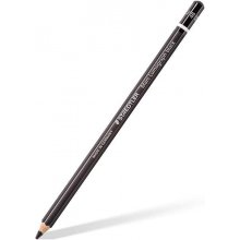 Staedtler Mars Lumograph Black Artist Pencil 100B Lapiz de Grafito - Mina 4B - Resistencia a la Rotura - Madera de Bosques Sostenibles (12 uds)
