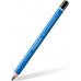 Staedtler Mars Lumograph Jumbo 100J Lapiz de Grafito - Mina 8B - Acabados Metalicos - Diametro Mina 5.3mm Aprox - Alta Resistencia a la Rotura (6 uds)