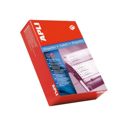 Apli Etiquetas en Continuo 134.6 x 99.4mm - 1 500 Hojas
