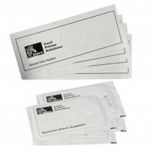 Zebra ZXP3 Pack de 4 Tarjetas de Limpieza para | Cabezal de impresion + 4 tarjetas de limpieza para alimentador
