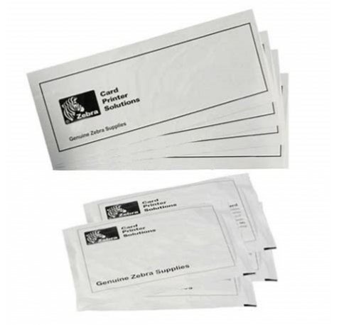 Zebra ZXP3 Pack de 4 Tarjetas de Limpieza para | Cabezal de impresion + 4 tarjetas de limpieza para alimentador