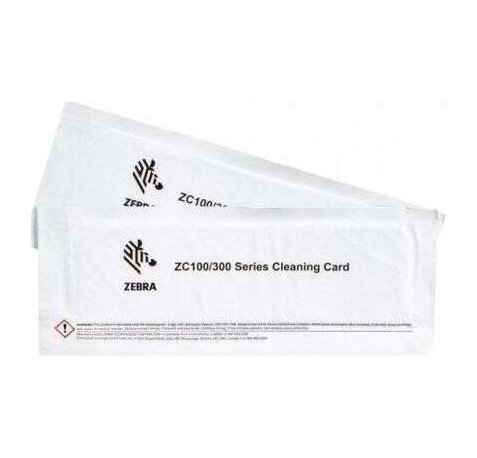Zebra ZC100|ZC300 | Kit de 2 tarjetas de limpieza originales