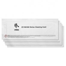Zebra pack de 5 tarjetas de limpieza para