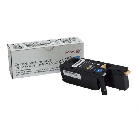 Xerox Phaser 6020 / 6022 Cyan Cartucho de Toner Original - 106R02756
