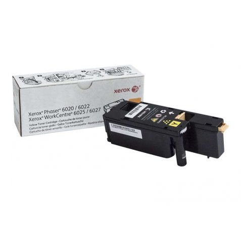 Xerox Phaser 6020 / 6022 Amarillo Cartucho de Toner Original - 106R02758