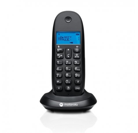 Motorola C1001L Telefono Inalambrico Dect - Identificador de Llamada - Manos Libres