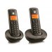Motorola E202 Telefono Inalambrico Dect + 1 Supletorio - Identificador de Llamada - Contestador - Manos Libres