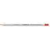 Staedtler Lumocolor 108 Lapiz de Color Hexagonal - Especial para Superfiices Lisas - Marcado Opaco - Color Rojo (12 uds)