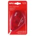 Apli Aplicador Adhesivo Doble Cara 8mm x 10m - Facil de Usar - Adhesivo Fuerte - Ideal para Manualidades y Proyectos Escolares - Transparente