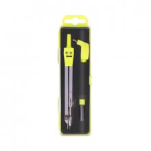 Milan Acid Compas Universal - Incluye Adaptador y Minas de Recambio - Color Amarillo
