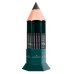 Faber-Castell Castell 1111 Expositor con 120 Lapices de Grafito - Grados de dureza Surtidos - Mina Resistente a la Rotura - Cuerpo con Acabado en Negro