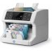 Safescan 2850 Contadora Automatica de Billetes - Deteccion Billetes Falsos en 3 Puntos - Pantalla Tactil y Menu Multilingüe - Notificaciones y Panel Superior de Mantenimiento