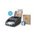 Safescan 155-S Pack de Detector Automatico de Billetes Falsos - Bateria y Apilador Incluidos - Verifica, Cuenta y Apila