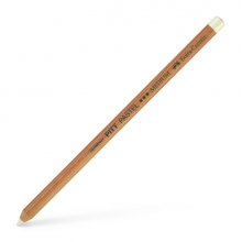 Faber-Castell Lapiz Pitt Pastel 101 - Pigmentos de Alta Calidad - Mina de 4,3mm de Grosor - Color Blanco Medio (6 uds)
