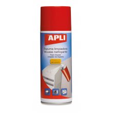 Apli Espuma Limpiadora Antiestatica - 400ml - Limpieza Externa de Aparatos Electronicos - Mejora El Rendimiento y Prolonga la Vida de tus Componentes Apli Espuma Limpiadora Antiestatica - 400ml - Limpieza Externa de Aparatos Electronicos - Mejora El Rendimiento y Prolonga la Vida de tus Componentes
