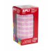 Apli Rollo de Gomets Redondos - Adhesivo Permanente - 5.192 Gomets - Fomenta la Psicomotricidad - Adhesivo Base Agua - Libre de Disolventes