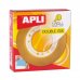 Apli Cinta Adhesiva de Doble Cara 15 mm x 10 m - Transparente (20 uds)