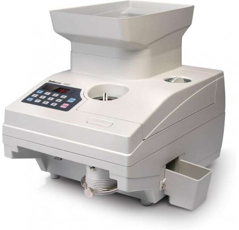 Safescan 1550 Contadora de Monedas - Alta Capacidad - Pantalla LCD de Facil Lectura - Velocidad de Conteo Rapida