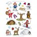 Apli Gomets Tematicos el Invierno - 276 Gomets en 12 Hojas - Ilustraciones Educativas - Adhesivo Removible - Ideal para Escuelas - Adhesivo Base Agua - Libre de Disolventes - Colorido (5 uds)