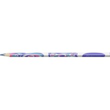 Faber-Castell Fantasia Pastel Lapiz con Mina Multicolor - Cuerpo Triangular Decorado - Madera de Bosques Sostenibles (12 uds)