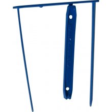 Fellowes Pack de 100 Fasteners - Plastico PP - 110mm - Admite hasta 600 Hojas de 80g - Color Azul