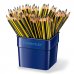 Staedtler Noris 119 Jumbo Cubo Expositor con 72 Lapices de Grafito Triangular - Mina HB2 Ultrarresistente de 4mm - Madera de Bosques Sostenibles