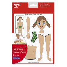 Apli Gomets Tematicos el Cuerpo - 156 Gomets - Desarrollados con Educadores - Ayudan a Identificar Partes del Cuerpo - Desarrolla Habilidades Motoras - Adhesivo Removible - Adhesivo Base Agua - Libre de Disolventes - Colorido (5 uds) Apli Gomets Tematicos el Cuerpo - 156 Gomets - Desarrollados con Educadores - Ayudan a Identificar Partes del Cuerpo - Desarrolla Habilidades Motoras - Adhesivo Removible - Adhesivo Base Agua - Libre de Disolventes - Colorido (5 uds)