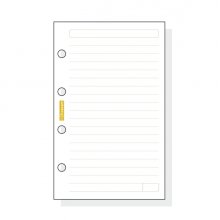 Finocam C141 Recambio para Agendas Classic - Lineas Guia - Formato 601 - 56x89x5mm - Color Blanco Finocam C141 Recambio para Agendas Classic - Lineas Guia - Formato 601 - 56x89x5mm - Color Blanco