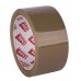 Apli Precinto Estandar sin Ruido Pp Acrilico 48mm x 66m 28?m - Resistente al Desgarro - Adhesivo de Alta Calidad - Facil de Cortar - Marron