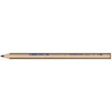 Staedtler Noris Natural 119 Jumbo Lapiz de Grafito Triangular 2B 4mm - Madera Certificada FSC - Cuerpo de Color Madera Natural (12 uds)